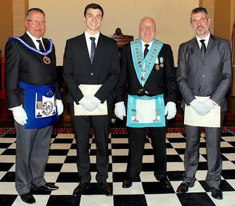 Junior Engineers Lodge Initiates 3rd and 4th Generation